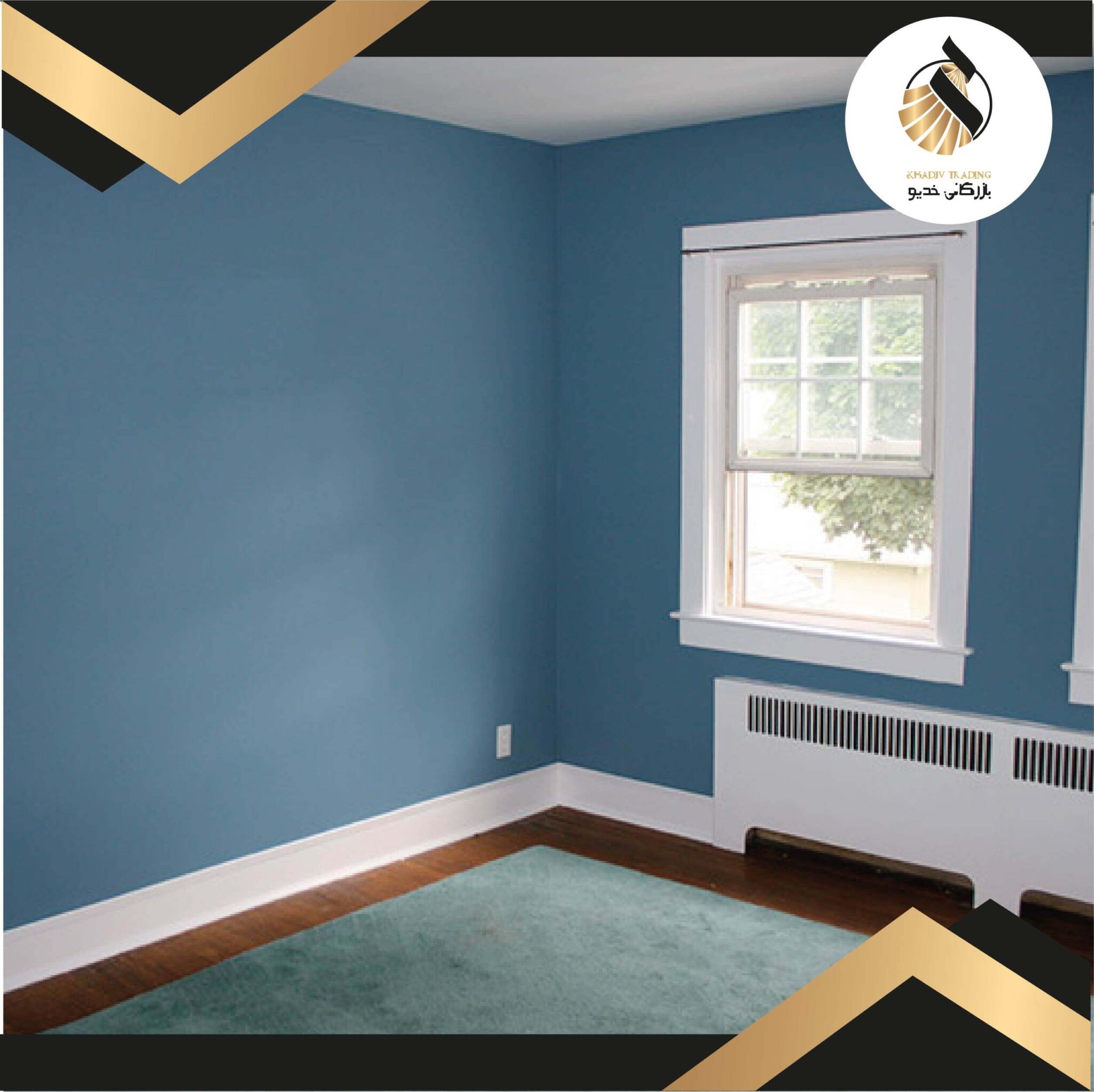 رنگ اکریلیک ساختمان